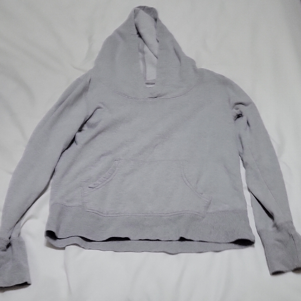 Grey Hoodie Sweatshirt